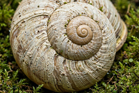 snail on the grass