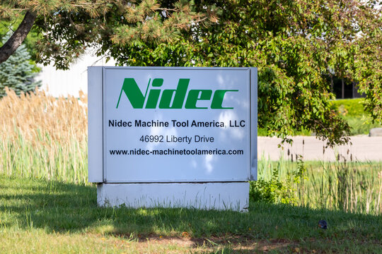 Nidec Machine Tool America LLC company sign outdoors