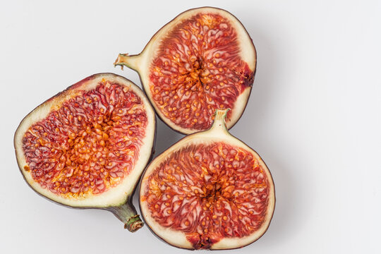 figs on a wooden background