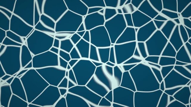Underwater caustic light pattern on teal blue water surface, abstract ripple background