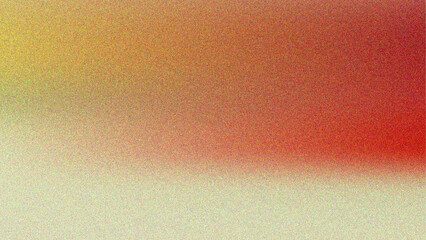 Warm, abstract gradient background, blending soft yellow, orange, and red, tones, featuring a, fine, grainy texture, throughout the entire, surface area © moin