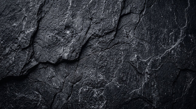 Fond de roche sombre aux reliefs irr&eacute;guliers