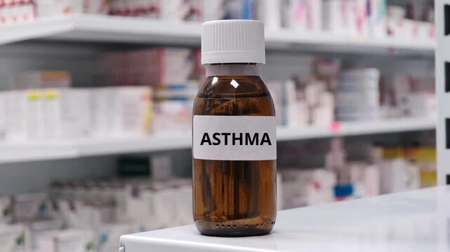 ASTHMA treated with syrup oral solution or suspension for bronchodilator corticosteroid and respiratory treatment