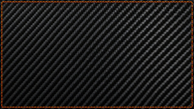 Close-up carbon fiber texture in black