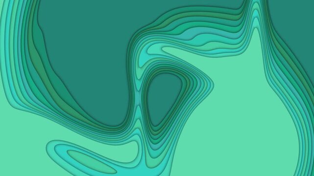 3D render A mesmerizing, evolving 3D render composed of swirling, layered topographical contours.