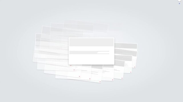 Web browser windows multiplying to represent digital misinformation