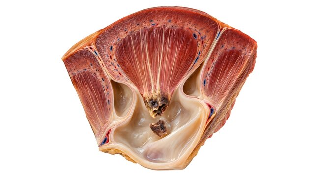 Renal Papillary Necrosis with Sloughed Papillary Tip