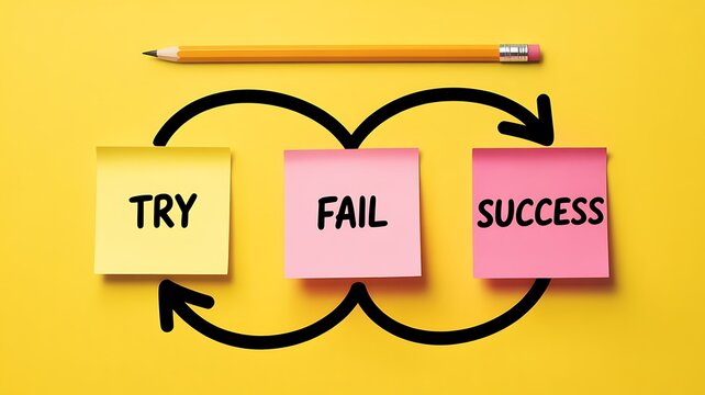 Try, fail and succeed through continuous learning and improvement