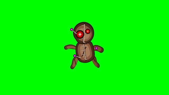 Creepy Stitched Voodoo Doll