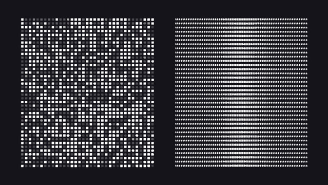 black and white qr code background