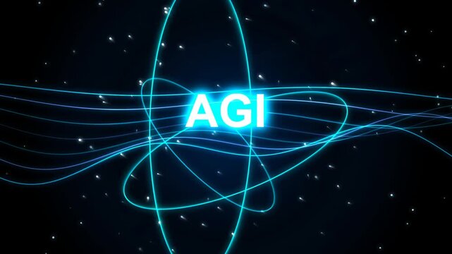 Abstract Agi Quantum Cybernetic Holographic Seamless Motion Loop 4K