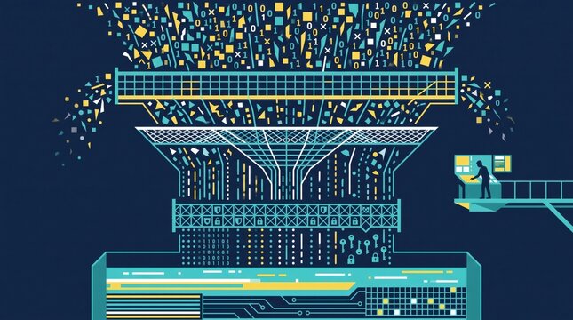 Abstract Data Funnel for Big Data Processing and Information Security