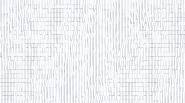 Abstract white vertical lines forming a minimalist digital pattern background