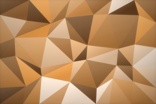 Geometric Low Poly Abstract Background