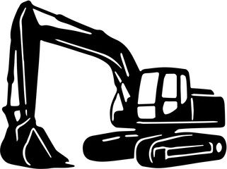 excavator vector  © Adam