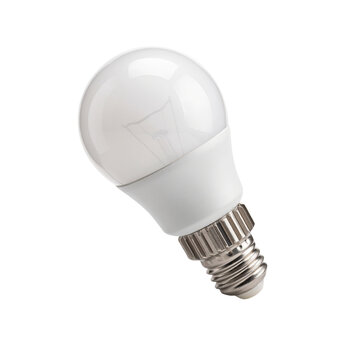 LED retrofit lamp with a screw base isolated