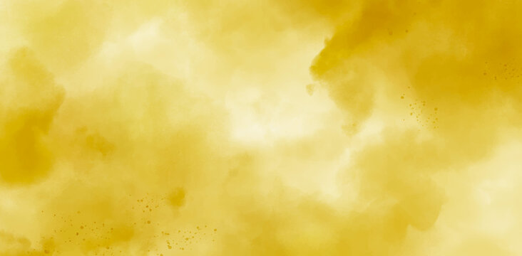 Abstract watercolor art background template. yellow brown watercolor backdrop empty space for text, banner, presentation or product display graphic design