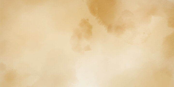 Abstract watercolor art background template. yellow brown watercolor backdrop empty space for text, banner, presentation or product display graphic design