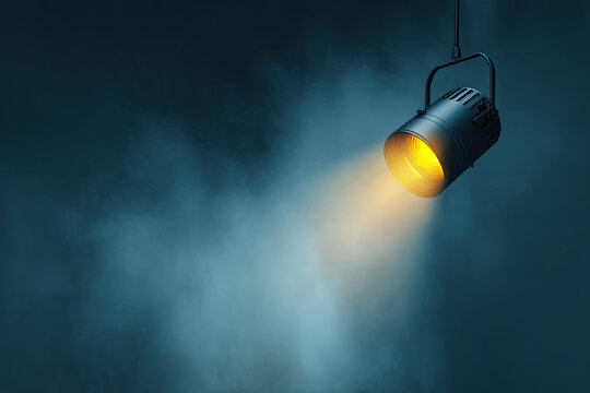 Spotlight with Fog  Background 