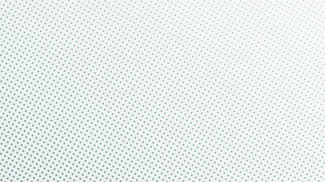 Minimalist white halftone pattern background, clean pop art dot texture video, subtle geometric gradient overlay for modern corporate presentations