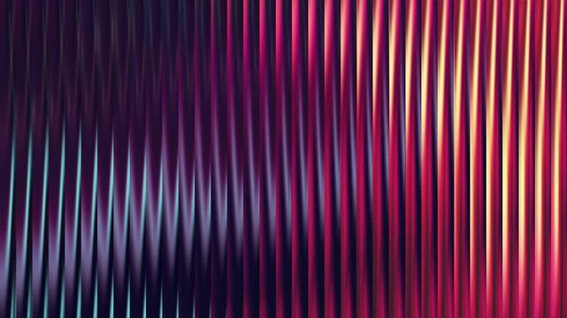 Abstract background, with vertical stripes, in red, pink, and gold tones