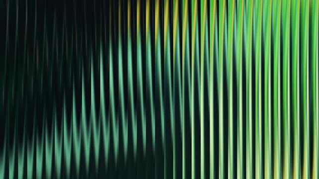 Abstract background, with vertical green, and yellow gradient stripes