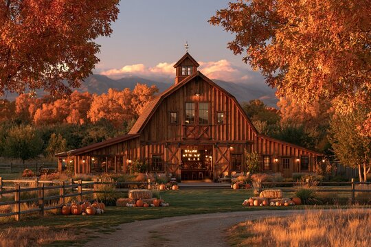 Beautiful Seasonal Autumn Background Image