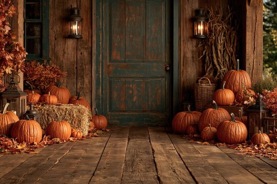 Beautiful Seasonal Autumn Background Image