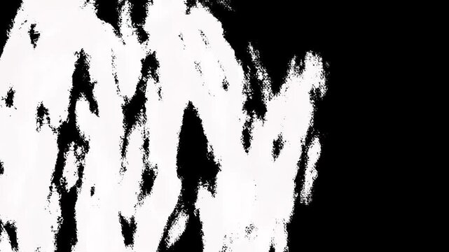 Grunge rough edge transition for video editing with black and white, Perfect for action trailers, music videos, and creative promotional content.