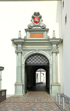 Vilnius - Gateway to the Palace of the Grand Dukes of Lithuania. Vilnius Old Town is UNESCO World Heritage Site