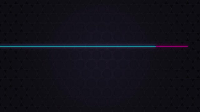 Neon Laser Light Motion Graphics Background with Glowing Cyan and Lime Green Geometric Line Animation