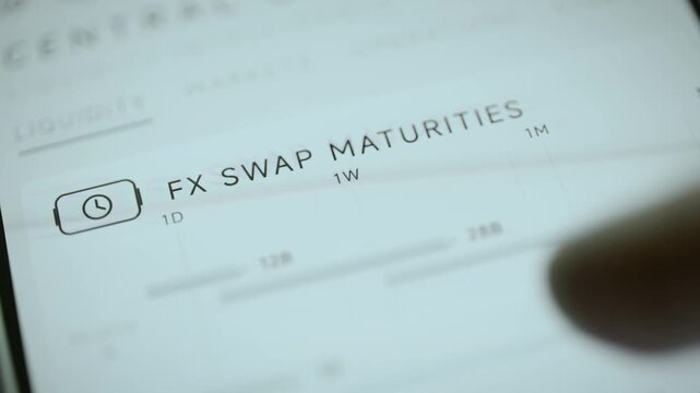 FX swap maturity strips reveal 12B and 28B as framing lowers