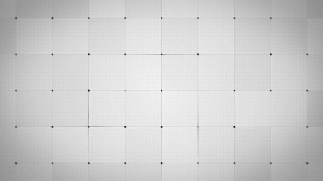 White Digital  Minimal Technology Grid Background
Animation of abstract background with white tiled digital data technology grid and dynamic black dots