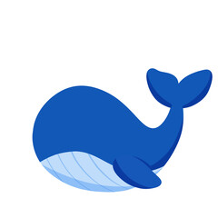 blue whale cartoon © Rida