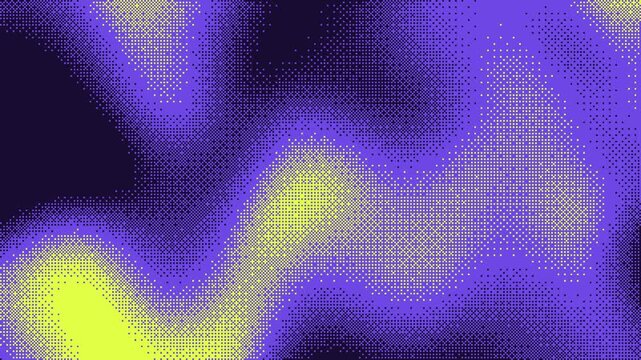 Dither liquid retro pixel gradient loop