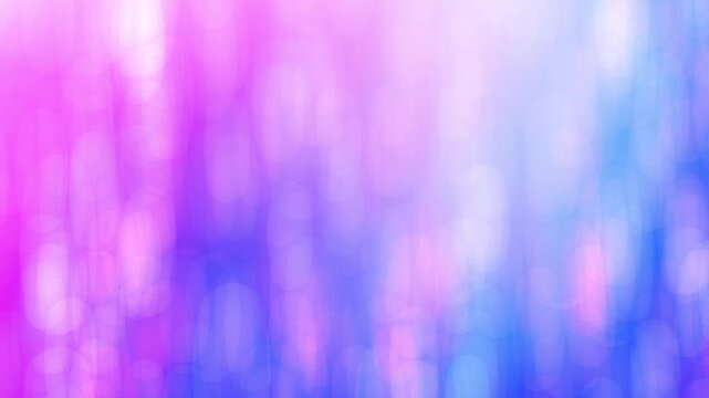 Abstract blue and purple bokeh background with soft glowing lights, vibrant gradient colors and dreamy atmosphere for creative design, technology, presentation and commercial visual projects.