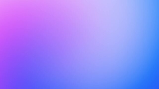 Abstract gradient animation with blue purple pink colors, smooth light transitions and modern digital texture. Ideal for presentations, websites, media projects, and creative visual designs.