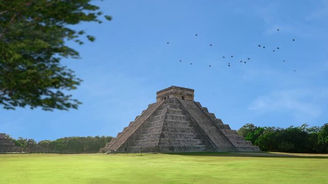 Chichen Itza El Castillo Pyramid in Yucatan, Mexico Chichen Itza UNESCO World Heritage Site in Mexico, also known as the Temple of Kukulcan, this ancient Maya monument, a UNESCO World Heritage site