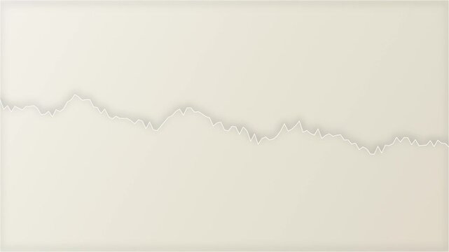 Abstract beige background with a torn paper edge effect