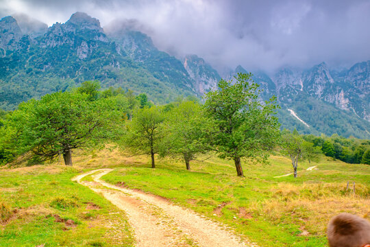 Paesaggio fiabesco montagna, Piccole Dolomiti