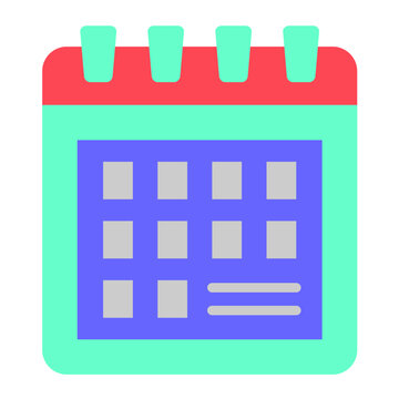 Calendar Vector Design Icon Style