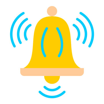 Ring Bell Vector Design Icon Style