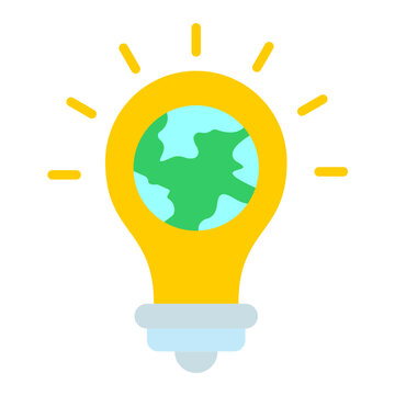 Earth Hour Vector Design Icon Style