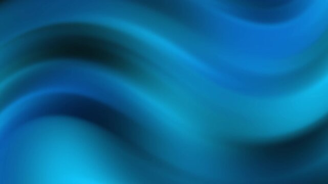 Abstract Blue Wave Motion Background Texture.