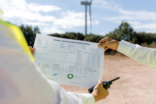Engineers assess wind turbine condition monitoring report