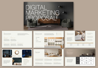 Marketing Presentation Layout