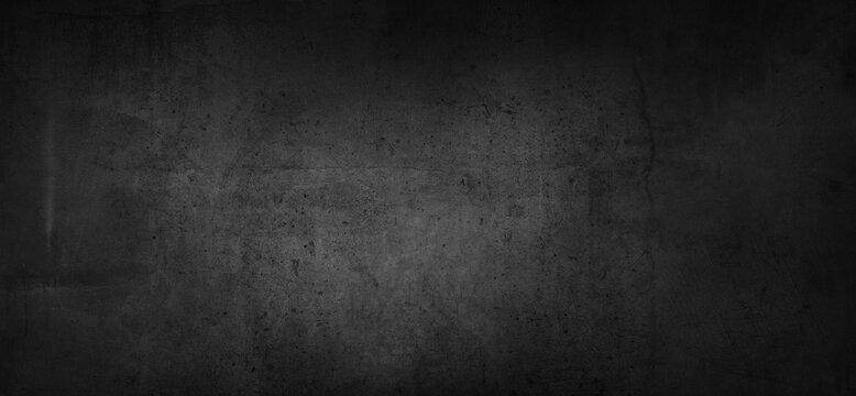 Dark grey textured concrete background