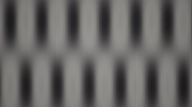 Abstract background featuring repeating vertical monochrome lines with subtle gradient shading creating an illusion of depth and modern textured surface