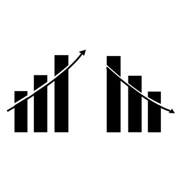 WebBusiness Growth vs Decline Bar Chart with Arrows
Increasing and Decreasing Bar Graph Icons
Upward and Downward Trend Arrows on Bar Charts
Profit and Loss Financial Graph Symbols
Success and Failure