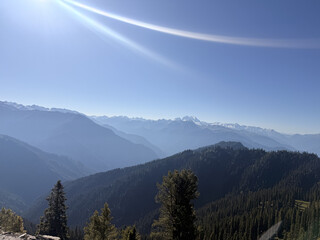 Obraz na płótnie Canvas Bandipora Mountains in Jammu and Kashmir